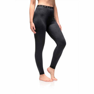 Heat Holders black thermal leggings with branded elastic waistband