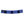 Blue Chill-Its cooling hard hat sweatband with black hook and loop fasteners