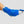 Polar Products blue cold therapy wrap secured around a foot and ankle with velcro straps