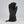 Black insulated winter glove with adjustable wrist strap