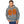 Man wearing a grey Venture Heat zip up hoodie with visible glowing orange heating elements on the chest