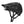 Matte black Smith mountain bike helmet with visor and integrated sunglasses