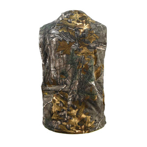 DeWalt Realtree Xtra Men's Camouflage Fleece Heated Vest with Battery