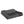 Shavel dark grey fleece blanket with satin trim