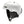 Smith Optics white matte snow helmet with black ear pads and chin strap