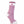 Heat Holders thermal sock in pink and white marl with white heel and toe
