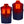 Gerbing heated vest showing internal heating elements in the chest collar and back
