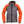 Stormr grey and orange hooded jacket with front zipper and pockets