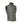 Grey wool vest with a high collar and full front zipper