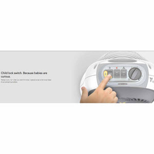 Vornado Tempa Small Nursery Heater - Ice White
