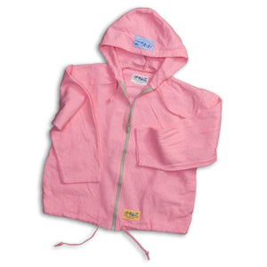 Pink Ragz zip up hoodie with drawstring hem and brand labels