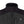 DeWalt black quilted heated jacket collar and chest detail