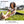 Woman wearing a Mission patterned headband while stretching on grass