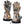 Camo pattern heated gloves with battery pack and power button