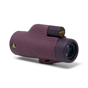 Purple NOCS Provisions monocular with textured grip and top focus dial
