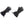 Pair of black Glovii heated gloves with adjustable wrist straps and drawstrings