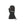Black Lenz heated mitten with textured palm and adjustable wrist strap
