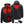 ActionHeat black heated jacket showing heating element dimensions and battery pack