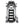 Black and silver folding bicycle rear rack