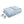 Serta light blue heated blanket with two digital controllers