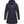 FjallRaven navy blue hooded parka jacket with front zipper and chest pocket