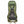 Back view of Kelty olive green hiking backpack with adjustable shoulder straps and padded back panel