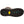 Black rubber lugged outsole of a Muck boot with a yellow Vibram logo