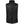 Black quilted heated vest with front zipper and chest pocket