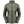 Olive green women heated softshell jacket with full front zipper and side pockets