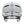 Back view of white Smith Vida ski helmet with adjustable fit dial and goggle strap