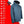 Blue heated jacket with power bank and feature list including waterproof shell and three heat settings