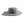 Mission grey wide brim hat with perforated side panels and adjustable chin strap