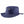 Navy blue cotton bucket hat with metal ventilation eyelets