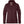 Fjallraven burgundy knit fleece hoodie with full zip and front pockets