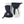 Hestra navy and white insulated winter mittens with adjustable wrist straps