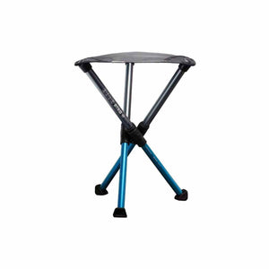 Barebones BTRG tripod stool with blue legs and black seat