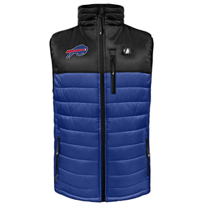 ActionHeat Buffalo Bills 5V Men's Colorblock Puffer Battery Heated Vest