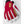 Hestra Unisex Ergo Grip Active Wool Terry 5-Finger Gloves (Red/Off White)