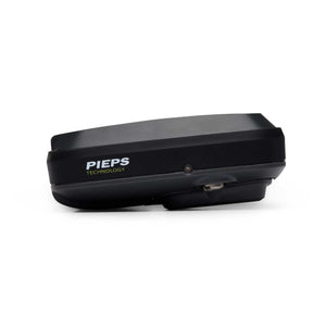 Side view of black Pieps avalanche transceiver