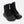 Under Armour black tactical boots with side zipper and lace up closure
