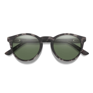 Smith Optics Westward Sunglasses ChromaPop Polarized Gray Green - Matte Gray Tortoise Frame