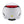 Rear view of white Smith Optics Dispatch Mips bike helmet with integrated red tail light