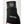 Hestra black glove with brand logo patch and white text