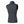 Back view of a grey Lenz sleeveless vest with high collar and panelled construction