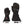 Lenz Women's Heated Mittens 9.0 Finger Cap with rcB 2000 Batteries