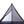 Close up of the interior peak of a pyramid shaped camping tent showing mesh panels and a central support pole