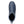 Top view of a navy blue Korkers slip on rubber boot