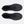 Top view of black Under Armour tactical boots
