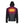 Back view of Volt Heat hooded jacket with glowing orange heating element on upper back