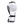 Kombi white and grey three finger ski mitten with black wrist strap